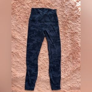 lululemon Black Camo Align Leggings